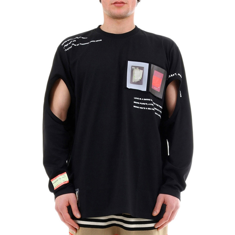Lookbook Burberry Crewneck Pullover Lengan Panjang Kaos Hitam ID: 1233696 45586611