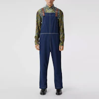 Lookbook 巴宝莉男士蓝色牛仔连体裤 45674671