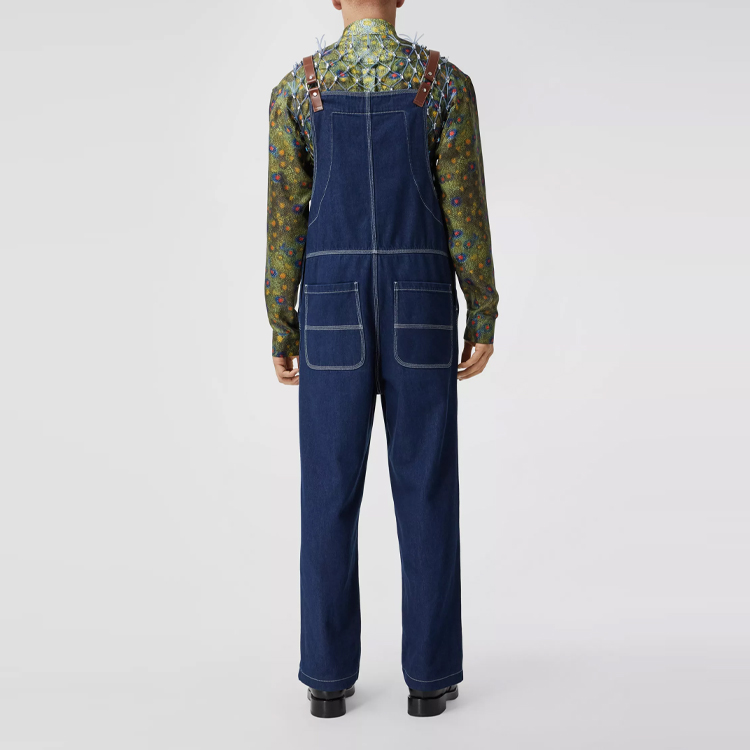 Shop Overall Denim Burberry Pria Warna Biru. 45674671