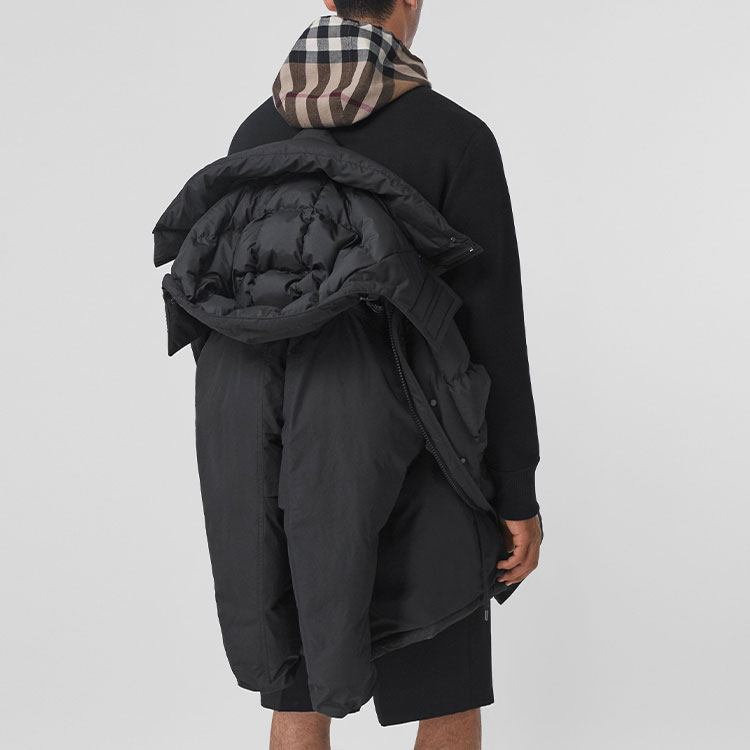 Burberry Detachable Down Jacket Black 80438281 圖 5