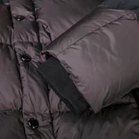 Details for Burberry Jaket Puffer Lelaki dengan Hud Boleh Tanggal Warna Dark Peat Brown. 80438481