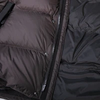 Sizing Burberry Jaket Puffer Lelaki dengan Hud Boleh Tanggal Warna Dark Peat Brown. 80438481