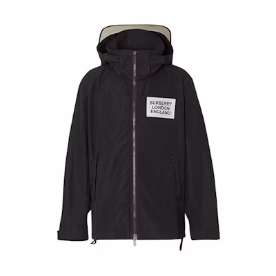 Burberry Detachable Hood Taffeta Jacket 80094251