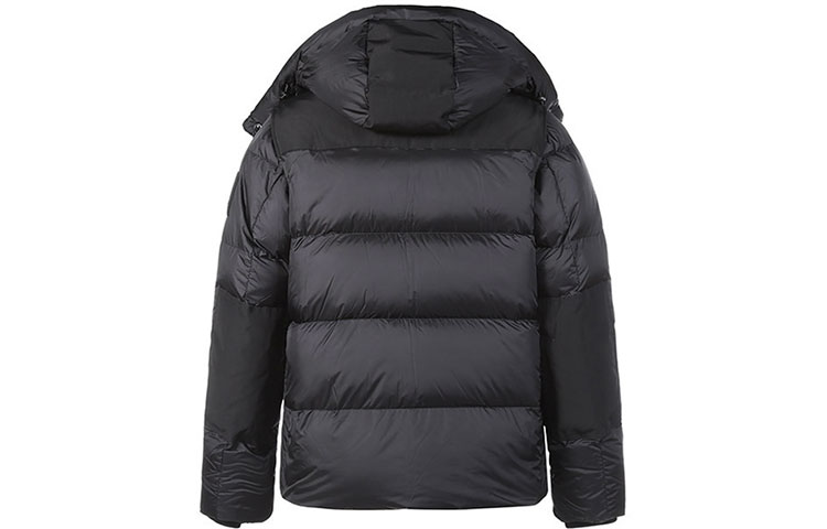 Burberry Detachable Long Sleeve Hooded Down Jacket Winter Black 80438441 圖 3