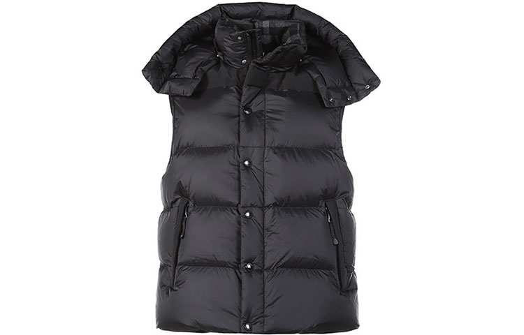 Burberry Detachable Long Sleeve Hooded Down Jacket Winter Black 80438441 圖 4