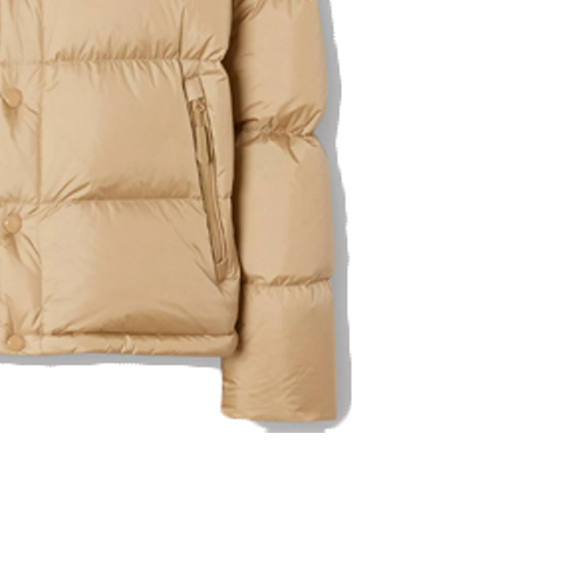 Details for Burberry 可拆式袖羽絨外套 蜂蜜色 80211831