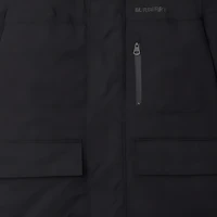 Purchase Burberry Jaket Down Tudung Hitam Lelaki, Parka Logo & Warmer Boleh Tanggal. 80911071