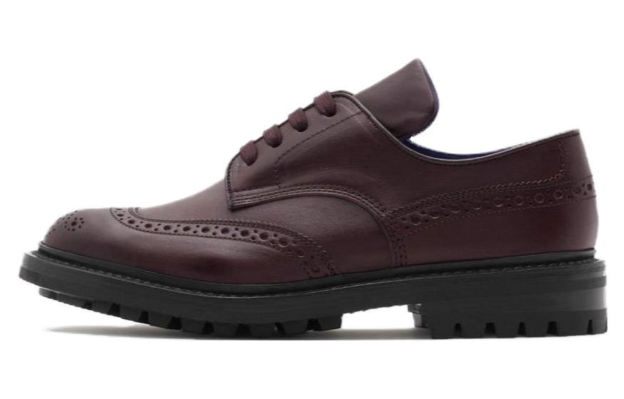 Burberry Devon 'Purple-Red Leather Cutout' 80757701