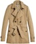 Buy Burberry Kot Trench Khaki Berbutang Dua Panjang Sederhana. 39110571