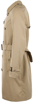 Burberry Double-Breasted Trench Coat in Khaki. 80458591 Shop Burberry Double-Breasted Trench Coat in Khaki. 80458591