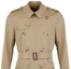 Purchase Burberry Double-Breasted Trench Coat in Khaki. 80458591