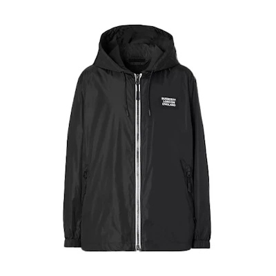 Burberry Econyl® Lightweight Hooded Jacket - Black 80270981