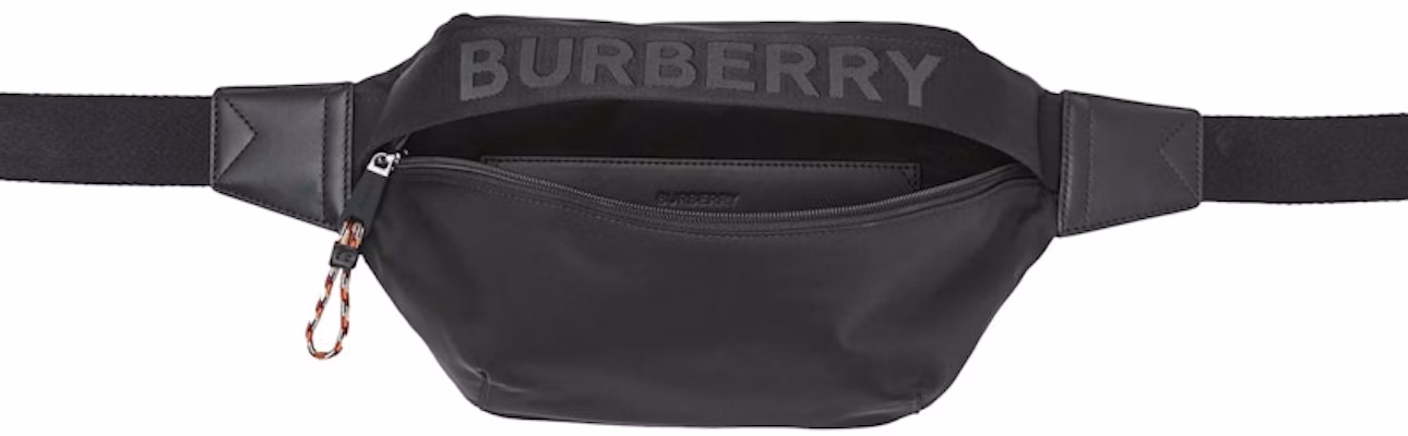 Burberry ECONYL Sonny Belt Bag Black Lookbook Burberry ECONYL Sonny Belt Bag Black