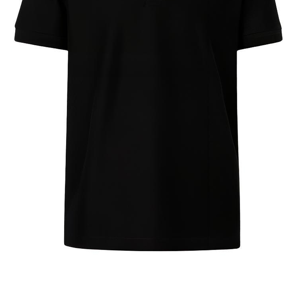 Burberry Embossed Button Short Sleeve Polo Shirt Black 8027056 圖 7