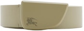 Buy Cinturón Burberry Cuero Verde con Grabado Check de 3.5CM Ancho. 80810971