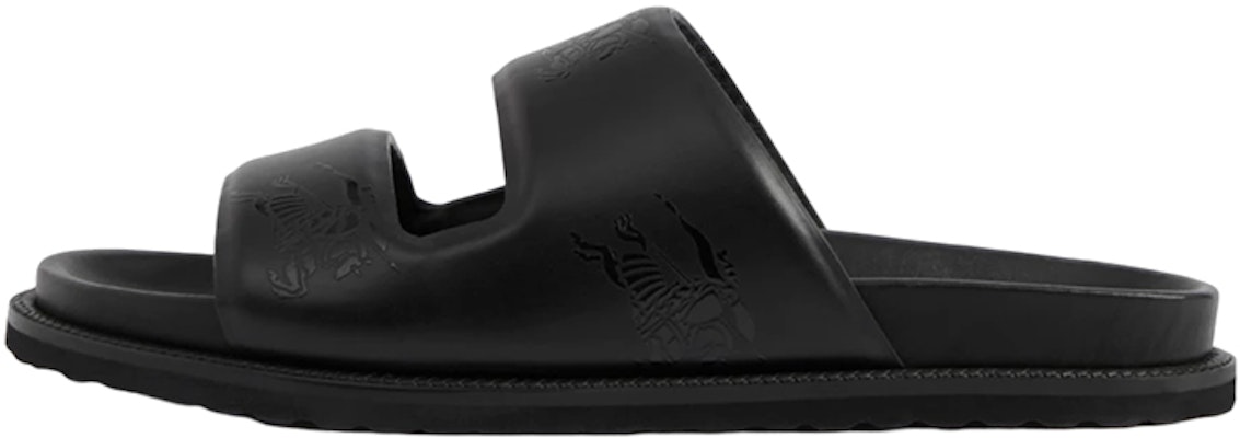 Burberry Sandal Kulit Hitam Emboss EKD 80710341 Buy Burberry Sandal Kulit Hitam Emboss EKD 80710341