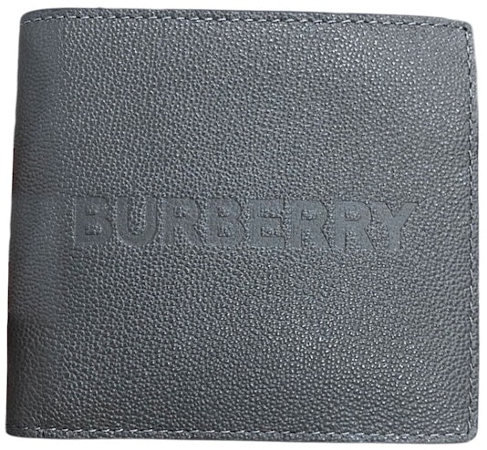 burberry-embossed-leather-bifold-wallet-grey