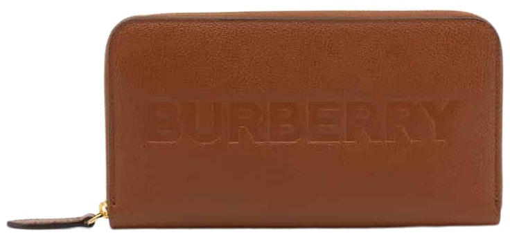 burberry-embossed-leather-zip-around-wallet-tan