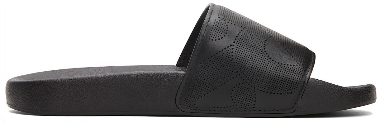 Burberry Embossed Logo Slides Black 80453011 Order Burberry Embossed Logo Slides Black 80453011
