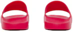 Purchase Slides Burberry Logo Embossé Rouge Vif 80417371