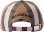 Shop Burberry Embroidered Logo Cotton Baseball Cap Brown Menswear Trendy Design 80680361