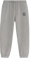 Burberry Embroidered Logo Fleece Joggers Gray 80040221 Burberry Embroidered Logo Fleece Joggers Gray 80040221