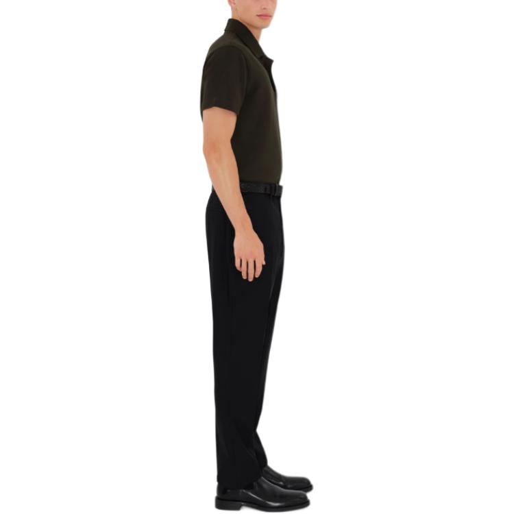 Shop Polo Manga Corta Burberry Logo Bordado para Hombre en Color Marrón Claro. 80998851