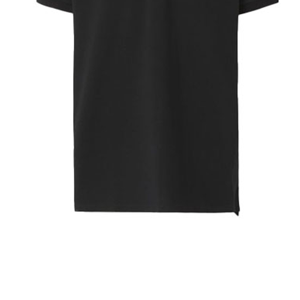 Burberry Embroidered Logo Relaxed Fit Black Polo Shirt. 80454891 圖 7