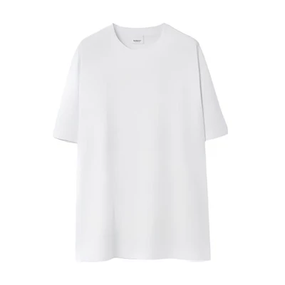 Burberry Embroidered Oak Leaf Logo Crewneck T-Shirt White (). 80655381