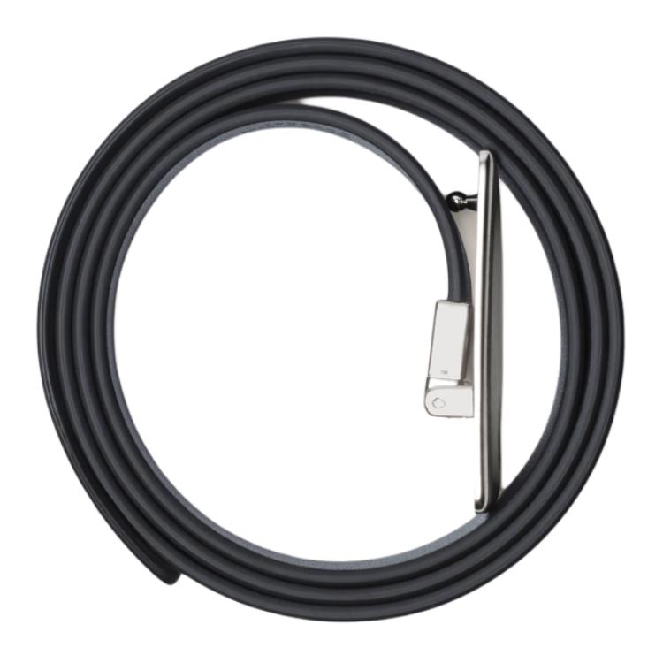 Lookbook Burberry 男士黑色小牛皮腰帶-騎士標誌寬度3CM 80920811