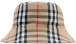 Lookbook Burberry Equestrian Knight Cotton Polyester Bucket Hat Kids Beige. 80894331