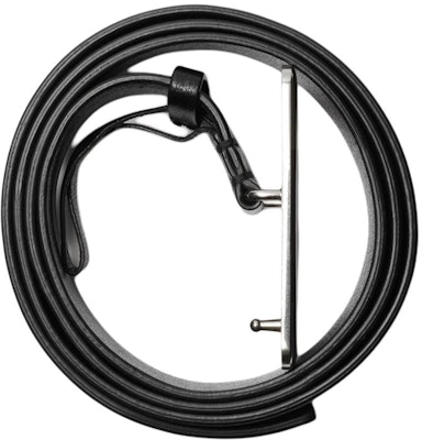 Cinturón de Cuero Negro Burberry con Logo Caballero Ecuestre 3.5CM Ancho. 80872871 Lookbook Cinturón de Cuero Negro Burberry con Logo Caballero Ecuestre 3.5CM Ancho. 80872871