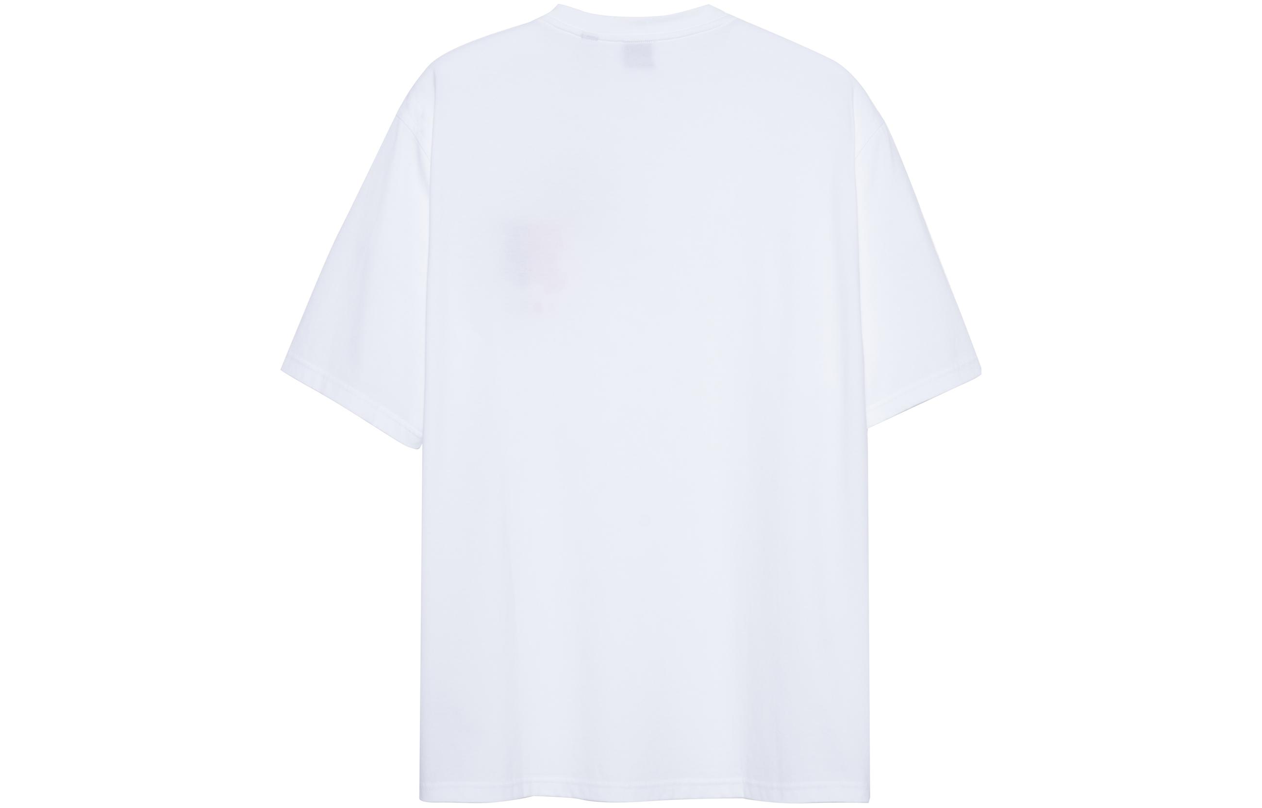 Lookbook 버버리 이퀘스트리언 나이트 로고 코튼 티셔츠 화이트 80223081