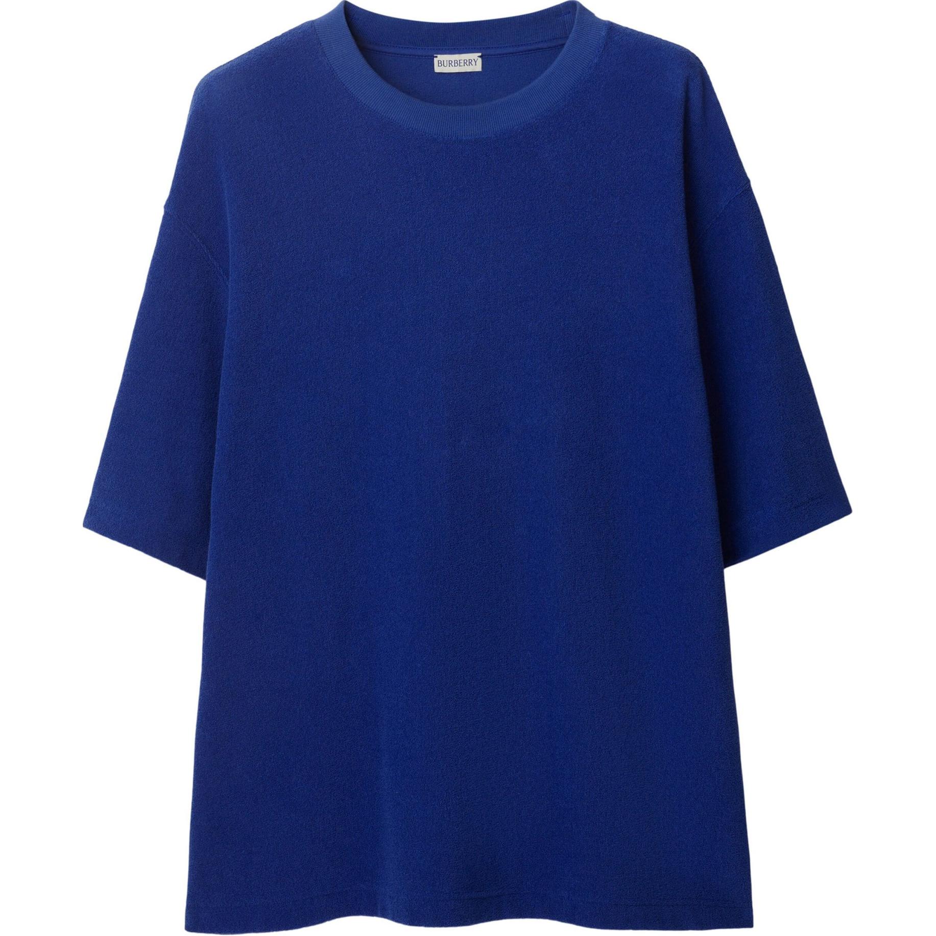 Burberry Equestrian Knight Logo Crew Neck Short Sleeve T-Shirt Navy 8081234B7323