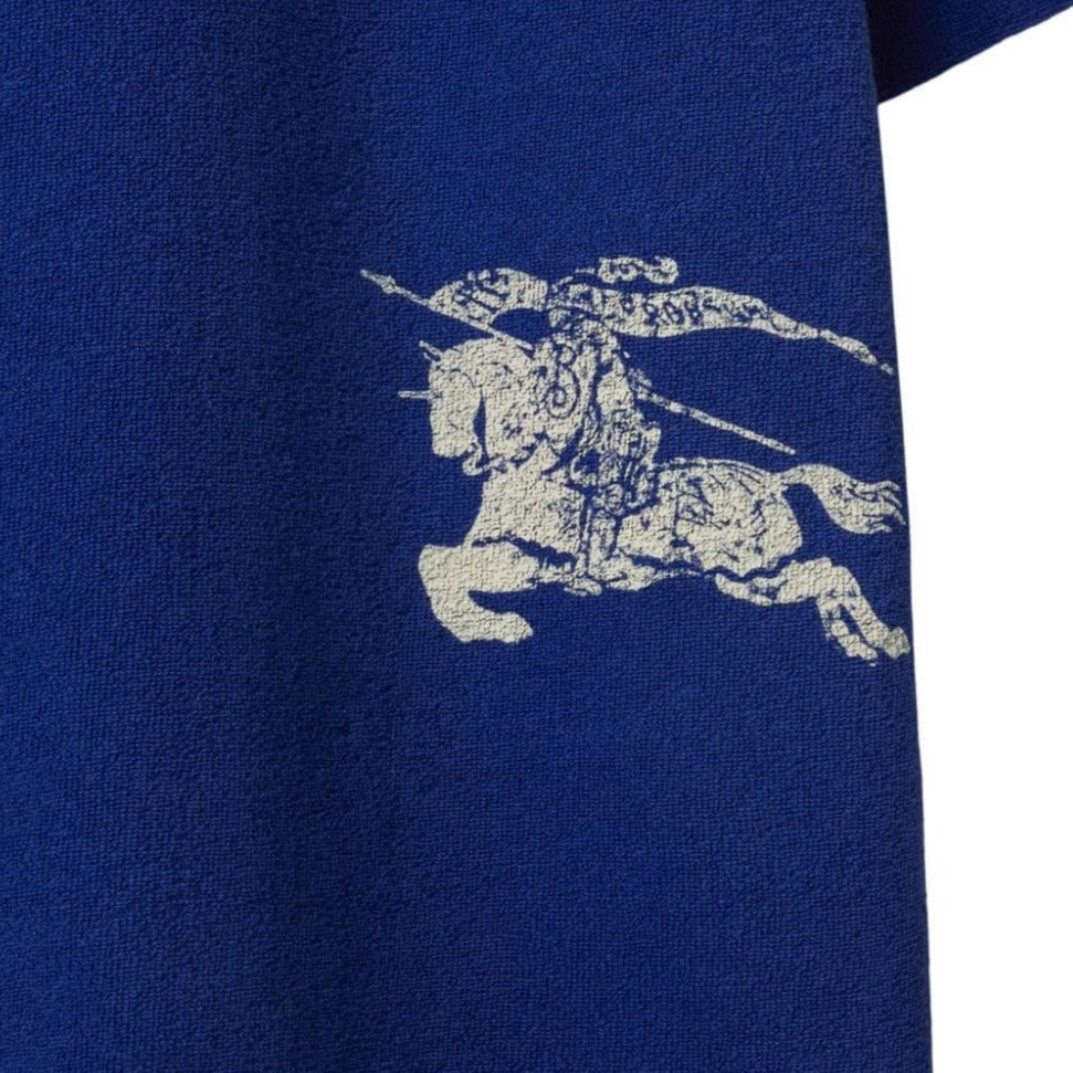 Burberry Equestrian Knight Logo Crew Neck Short Sleeve T-Shirt Navy 8081234B7323 圖 7