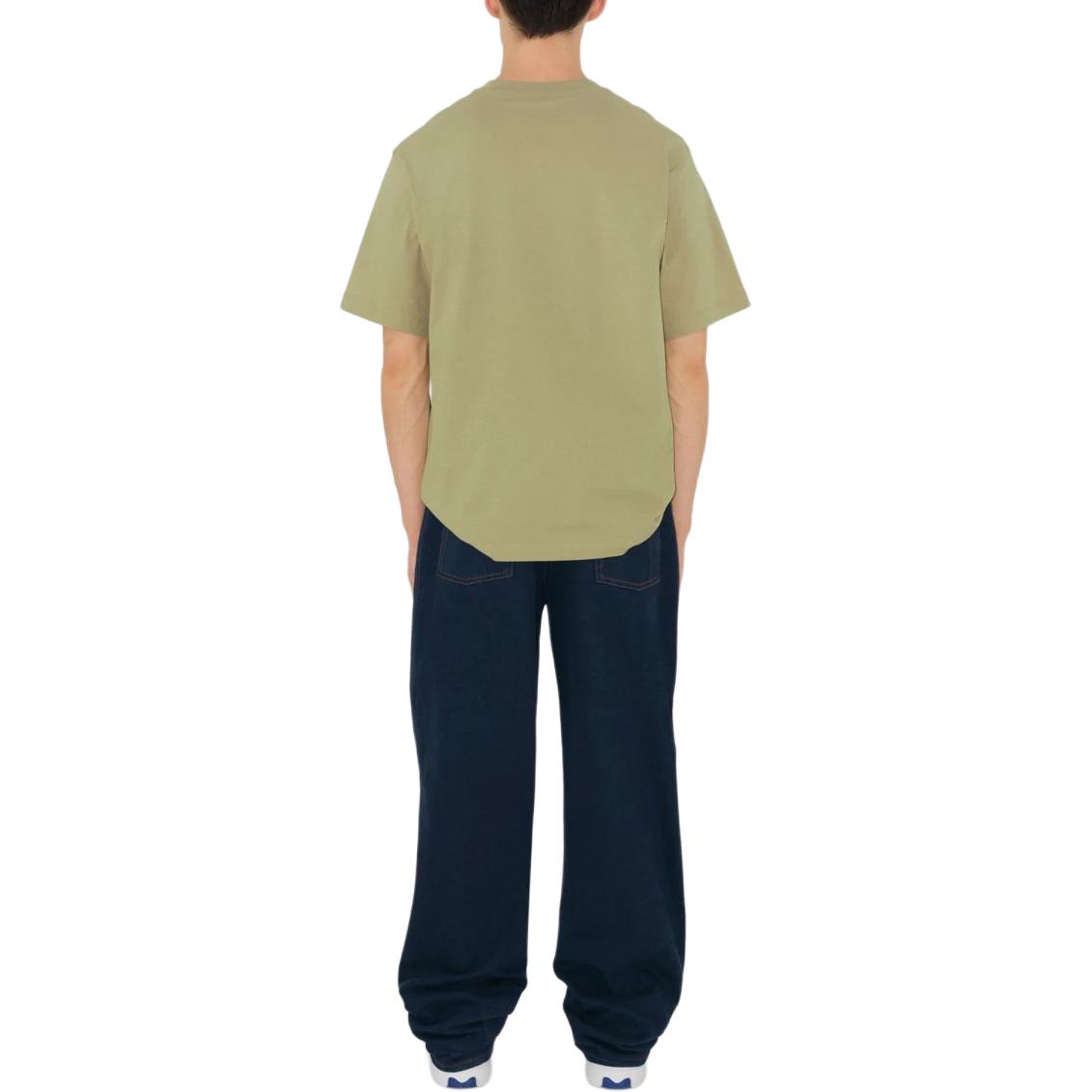 Details for Burberry Equestrian Knight Logo Crewneck T-Shirt Green SS24  Casual Tee 80907891