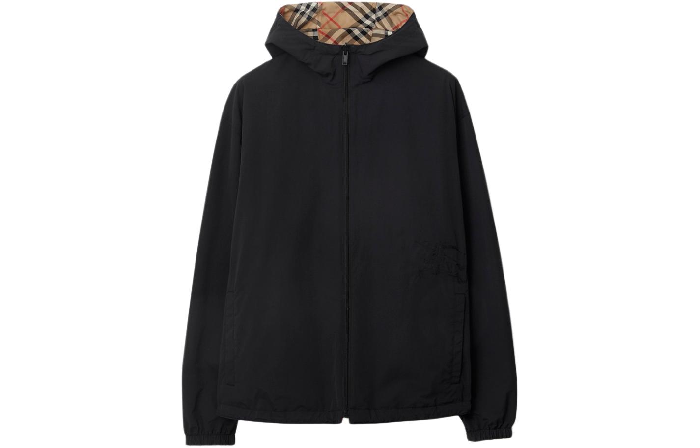 Shop Chaqueta Reversible Burberry Logo Ecuestre Beige para Hombre. 80872191