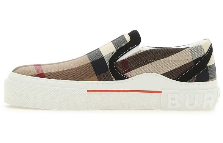 Burberry Exaggerared Check Slip On Birch Brown 80567621