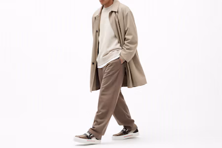 Order Burberry Exaggerared Check Slip On Birch Brown 80567621