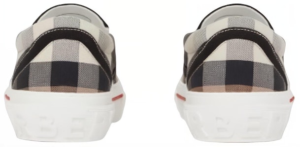 博柏利夸张格纹棕色一脚蹬 80567621 Shop 博柏利夸张格纹棕色一脚蹬 80567621