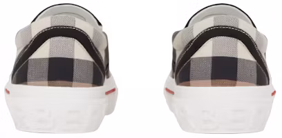 Purchase Burberry Exaggerared Check Slip On Birch Brown 80567621