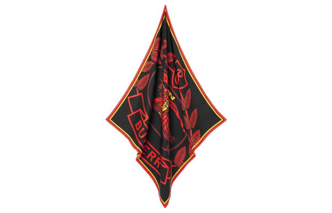 Lookbook Burberry 時尚標誌圖案男女通用圍巾 8061140A4151