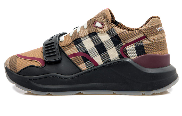 Buy 버버리 패션 로우탑 '플래드 브라운' 80529711