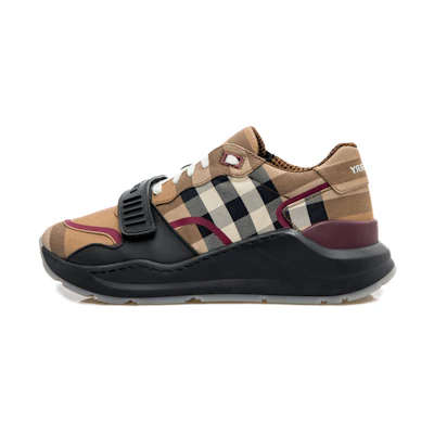 Burberry Fashion Low Top 'Plaid Brown'