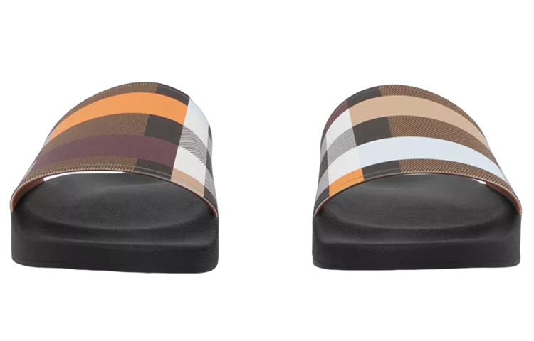 Burberry Fashion Slippers 'Brown Check' 圖 4