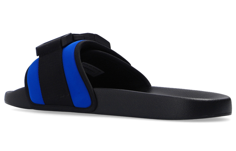 Burberry Fastener Slides Black Blue 圖 3