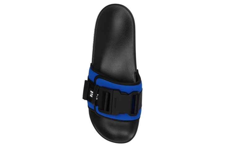 Burberry Fastener Slides Black Blue 圖 4
