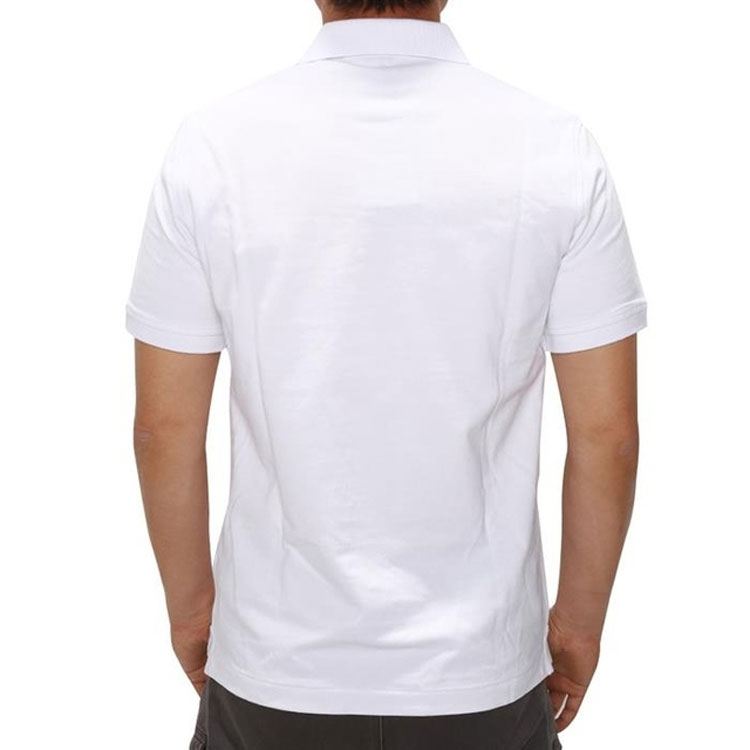 Burberry Floral Embroidery White Short Sleeve Polo Shirt 40551211 圖 6