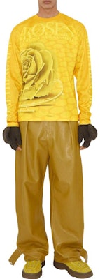 巴宝莉花卉印花圆领长袖T恤 黄色 8077331 Lookbook 巴宝莉花卉印花圆领长袖T恤 黄色 8077331