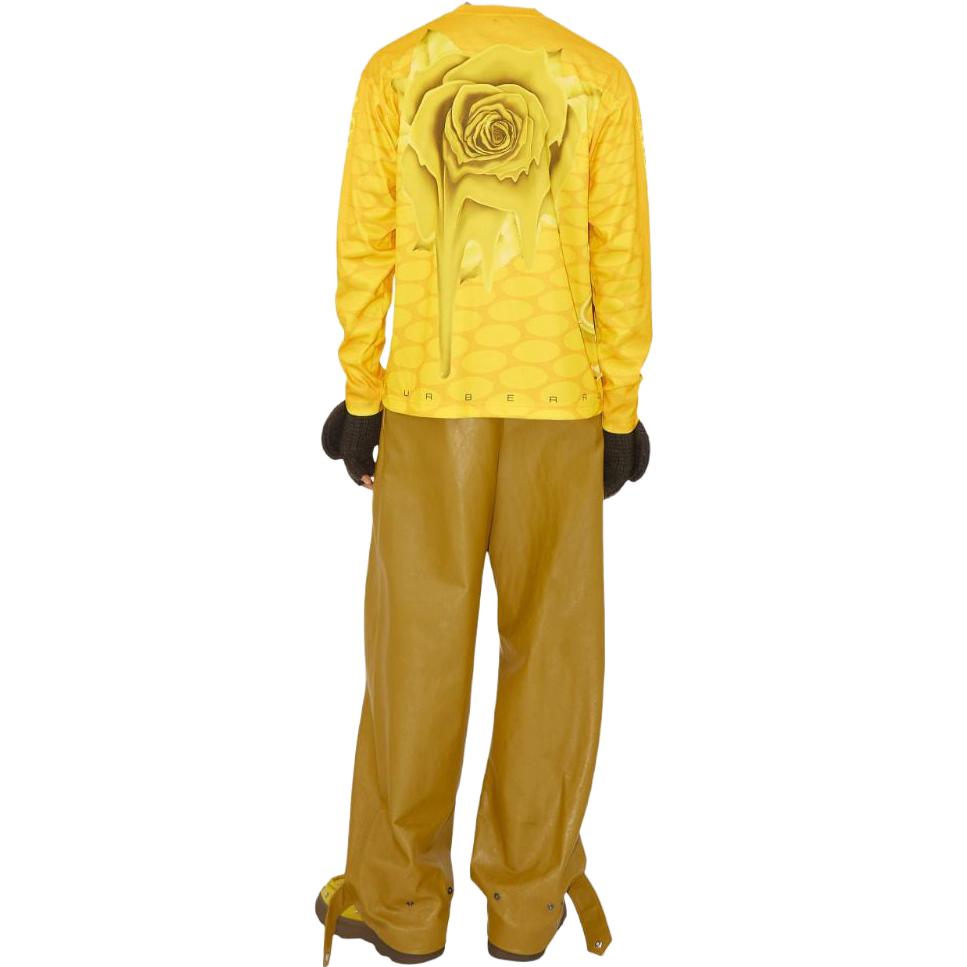 Shop 巴宝莉花卉印花圆领长袖T恤 黄色 8077331